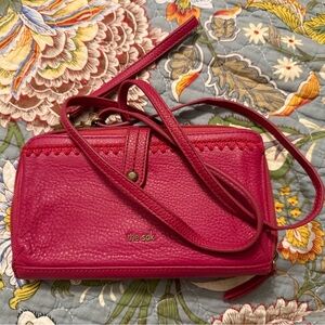 The Sak Fuchsia Leather Wallet